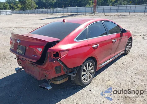2017 Hyundai Sonata Sport from USA, damaged, VIN 5NPE34AF9HH577020